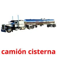camión cisterna Bildkarteikarten