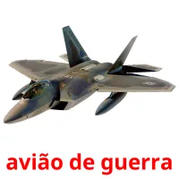 avião de guerra Bildkarteikarten