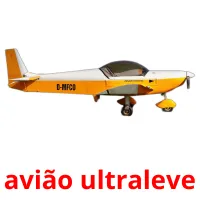 avião ultraleve Bildkarteikarten