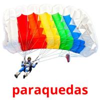 paraquedas picture flashcards