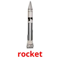 rocket Bildkarteikarten