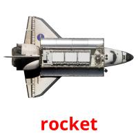 rocket picture flashcards