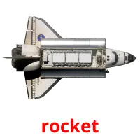 rocket Bildkarteikarten