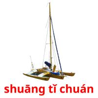 shuāng tǐ chuán ansichtkaarten