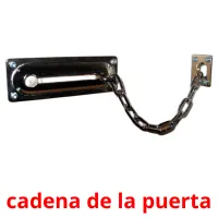 cadena de la puerta cartões com imagens