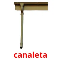 canaleta cartões com imagens