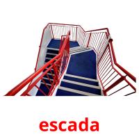 escada Tarjetas didacticas