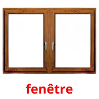fenêtre cartões com imagens