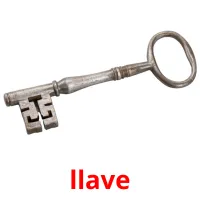 llave cartões com imagens