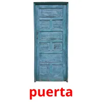 puerta cartões com imagens