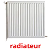 radiateur cartões com imagens