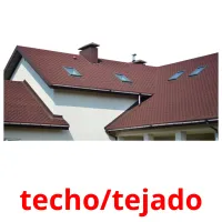 techo/tejado cartões com imagens