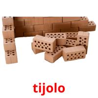 tijolo picture flashcards