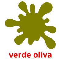 verde oliva карточки энциклопедических знаний