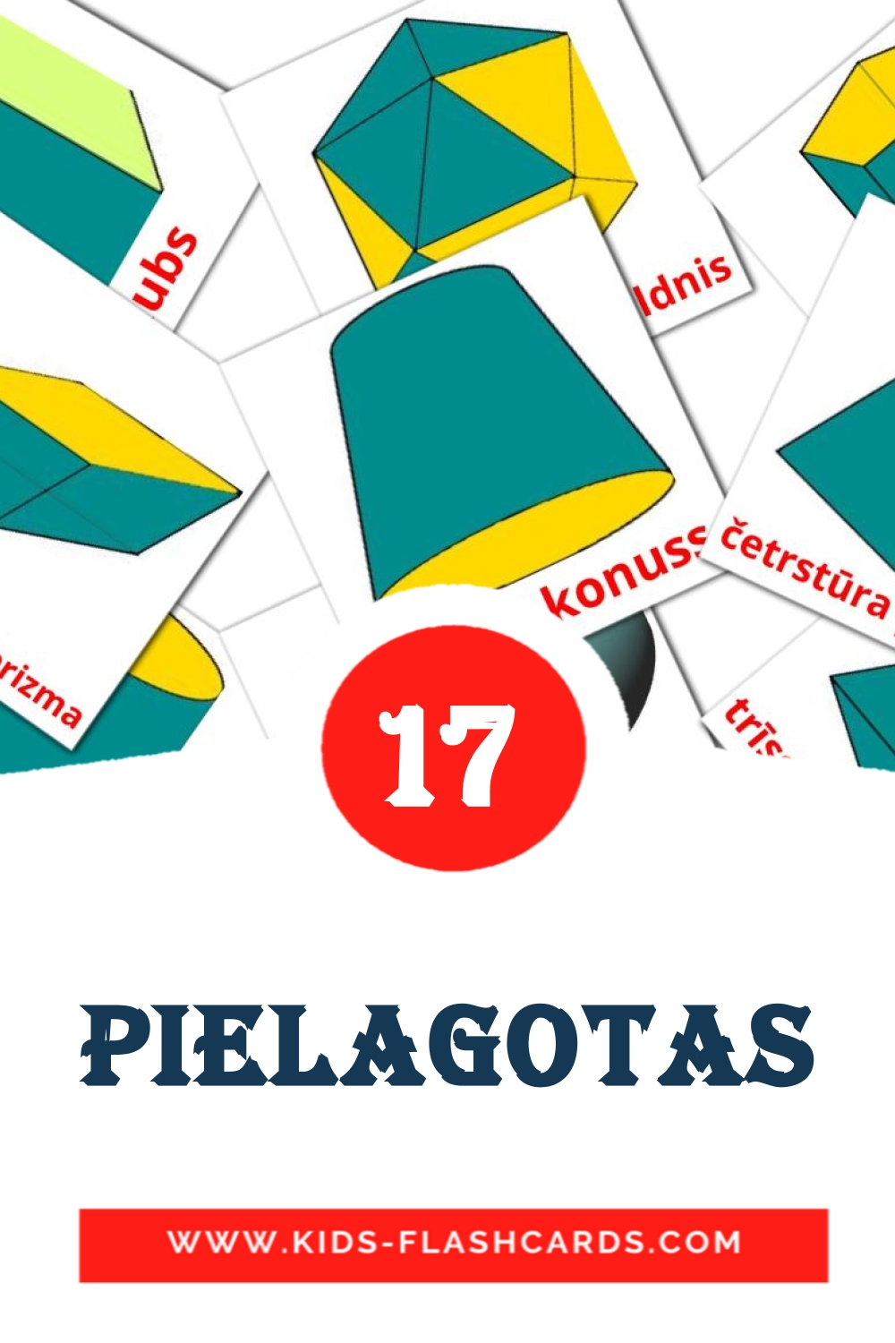 17 cartes illustrées de Pielagotas pour la maternelle en amharique