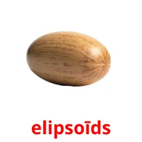 elipsoīds picture flashcards