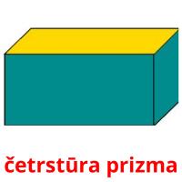 četrstūra prizma cartes flash