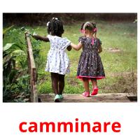 camminare cartes flash