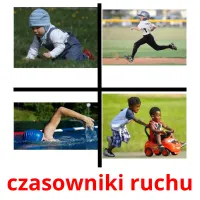 czasowniki ruchu picture flashcards