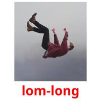lom-long picture flashcards
