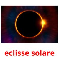 eclisse solare picture flashcards
