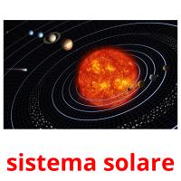 sistema solare Bildkarteikarten