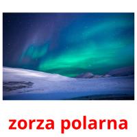 zorza polarna ansichtkaarten