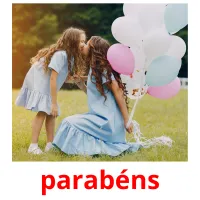 parabéns ansichtkaarten