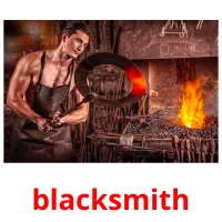 blacksmith cartões com imagens