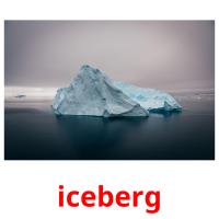 iceberg cartões com imagens
