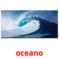 oceano Bildkarteikarten
