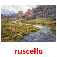 ruscello flashcards illustrate