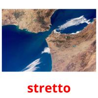stretto picture flashcards