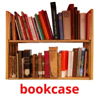 bookcase picture flashcards