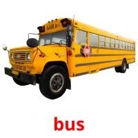 bus picture flashcards