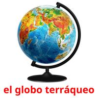 el globo terráqueo picture flashcards