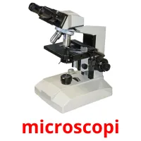 microscopi flashcards illustrate