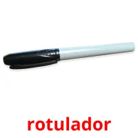 rotulador flashcards illustrate