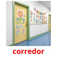 corredor picture flashcards