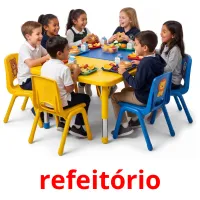 refeitório picture flashcards