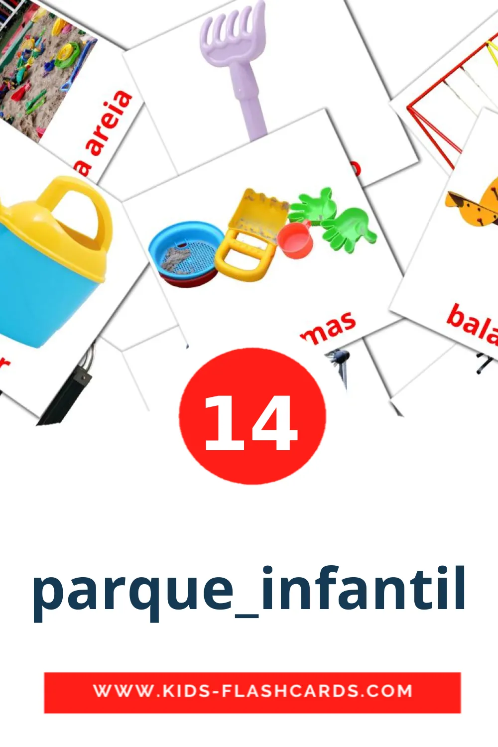 14 parque_infantil Picture Cards for Kindergarden in amharic