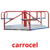 carrocel picture flashcards