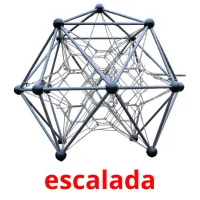 escalada picture flashcards