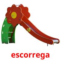 escorrega cartões com imagens