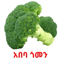 አበባ ጎመን Bildkarteikarten