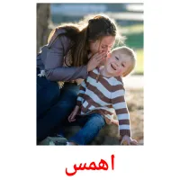 اهمس picture flashcards