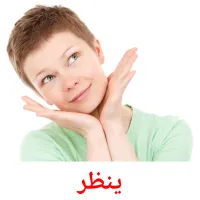 ينظر picture flashcards