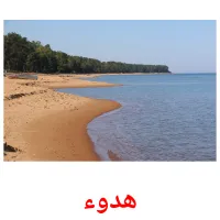 هدوء picture flashcards