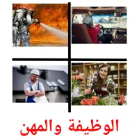 الوظيفة والمهن Bildkarteikarten