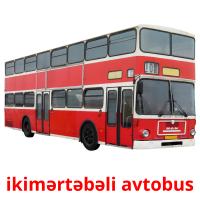 ikimərtəbəli avtobus card for translate